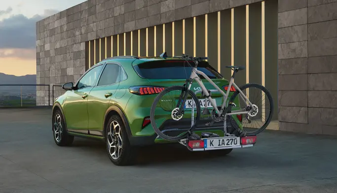 Kia Fahrradtrger auf Kia Modell